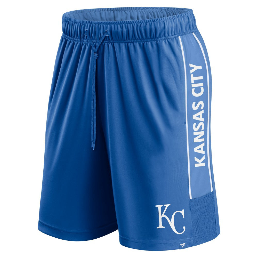 Kansas City Royals Fanatics Win The Match Defender Shorts - Royal Shorts