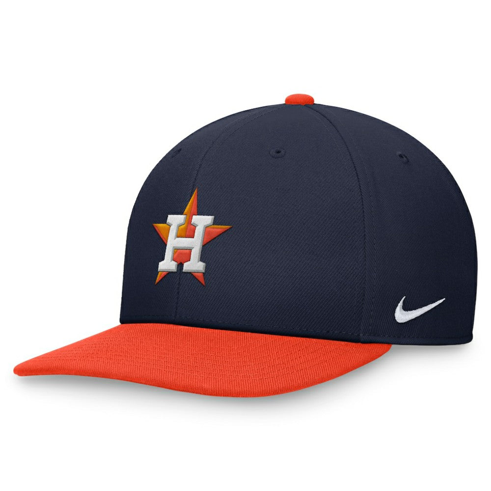 Houston Astros Nike Two-Tone Snapback Hat - Navy/Orange Hats