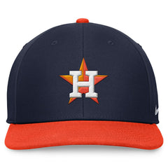 Houston Astros Nike Two-Tone Snapback Hat - Navy/Orange Hats