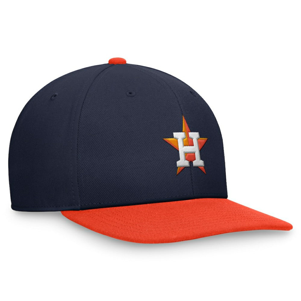 Houston Astros Nike Two-Tone Snapback Hat - Navy/Orange Hats