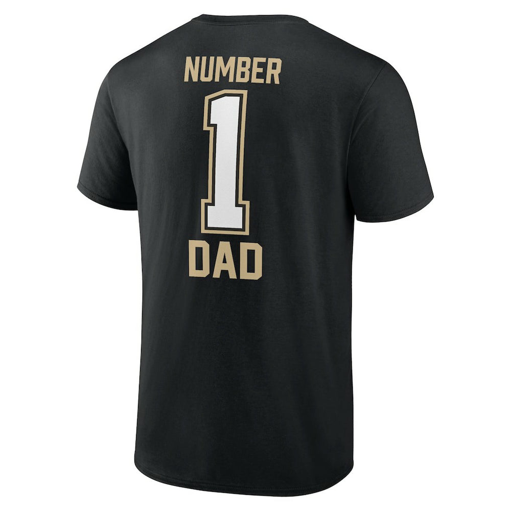 New Orleans Saints Father's Day T-Shirt Black