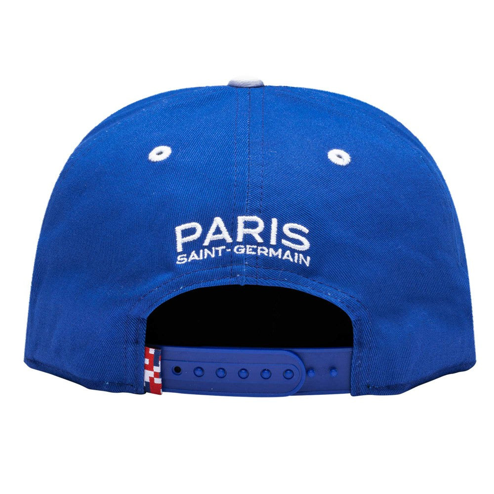 Paris Saint-Germain Fan Ink Bankroll Snapback Hat Blue