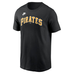 Roberto Clemente Pittsburgh Pirates Nike Fuse Name & Number T-Shirt - Black T-shirts
