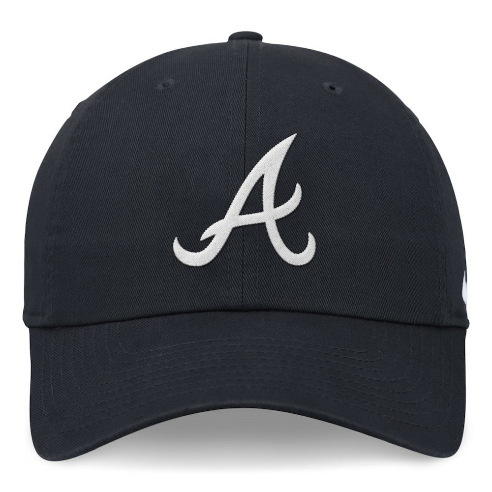 Atlanta Braves Nike Club Adjustable Hat - Navy Hats