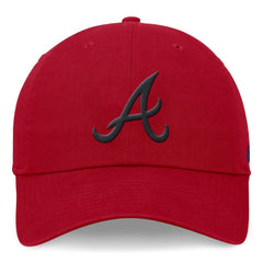 Atlanta Braves Nike Club Adjustable Hat - Red Hats