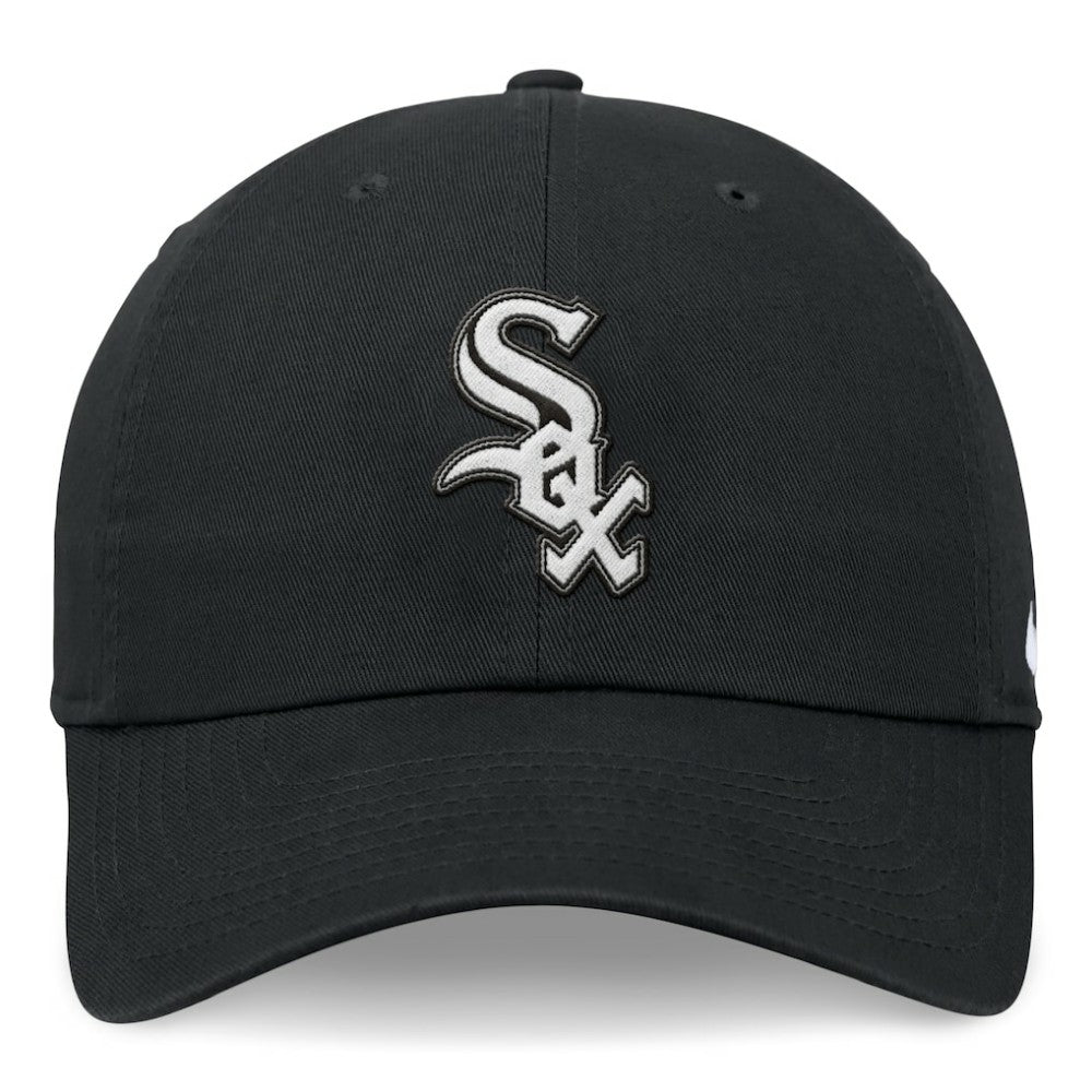 Chicago White Sox Nike Club Adjustable Hat - Black Hats
