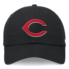 Cincinnati Reds Nike Club Adjustable Hat - Black Hats