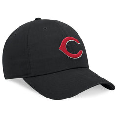 Cincinnati Reds Nike Club Adjustable Hat - Black Hats