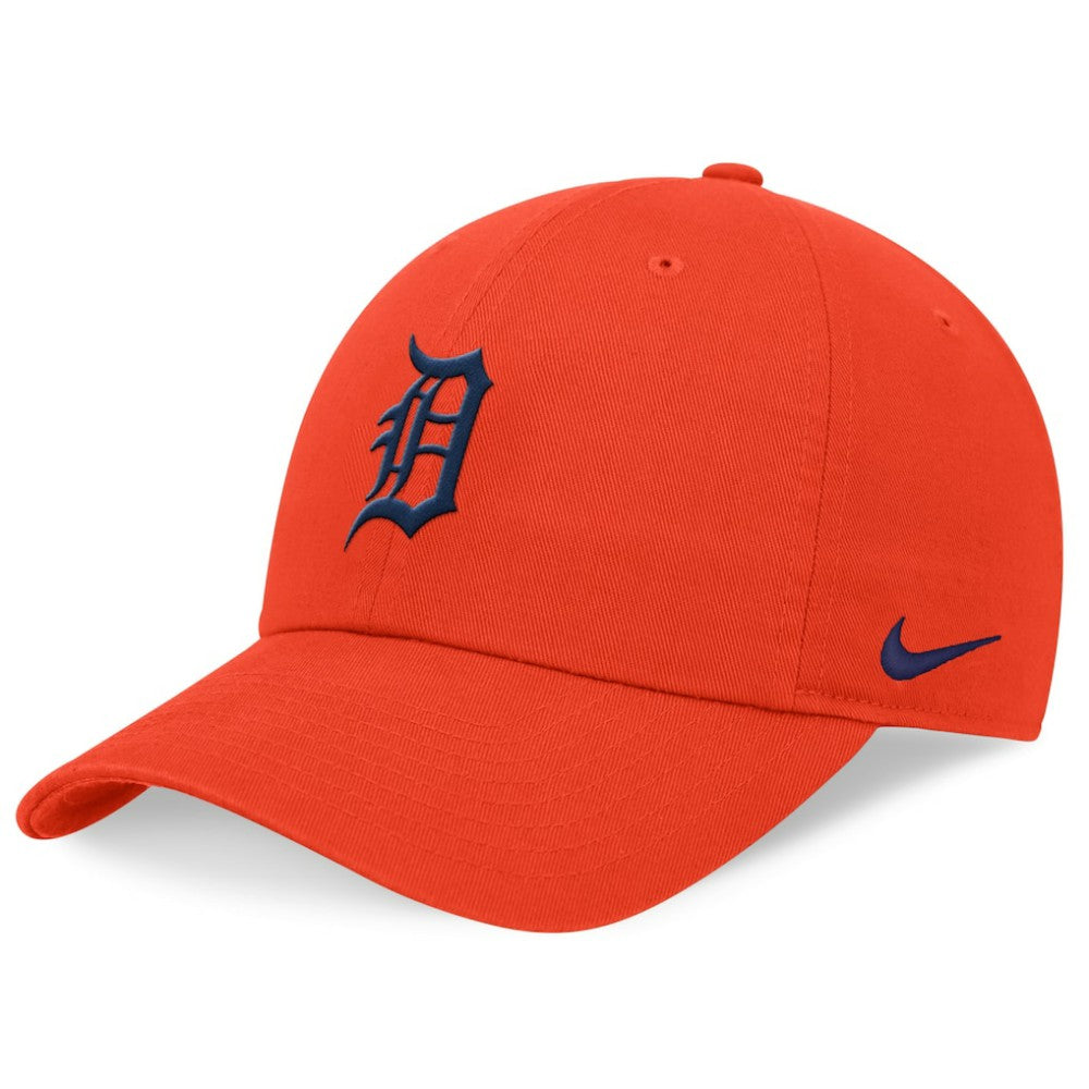 Detroit Tigers Nike Club Adjustable Hat - Orange Hats