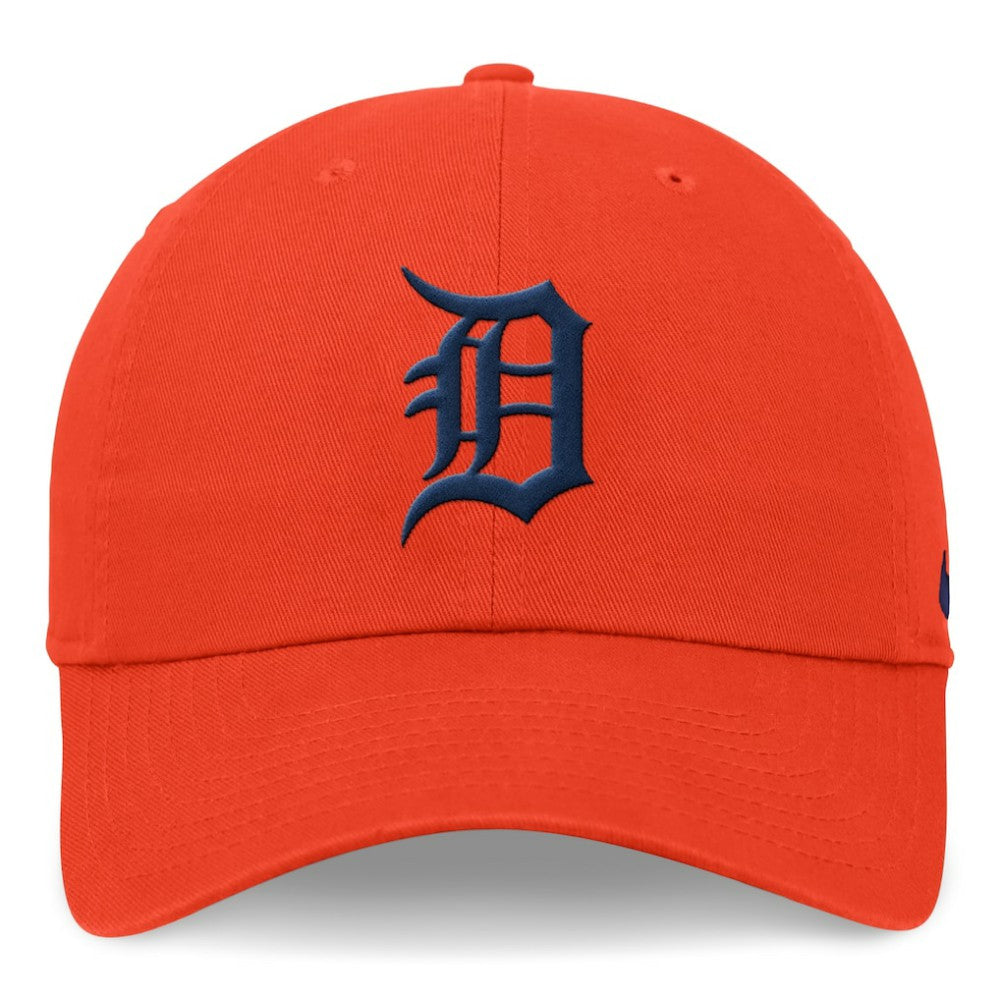 Detroit Tigers Nike Club Adjustable Hat - Orange Hats