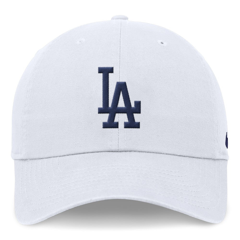 Los Angeles Dodgers Nike Club Adjustable Hat - White Hats