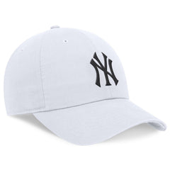 New York Yankees Nike Club Adjustable Hat - White Hats
