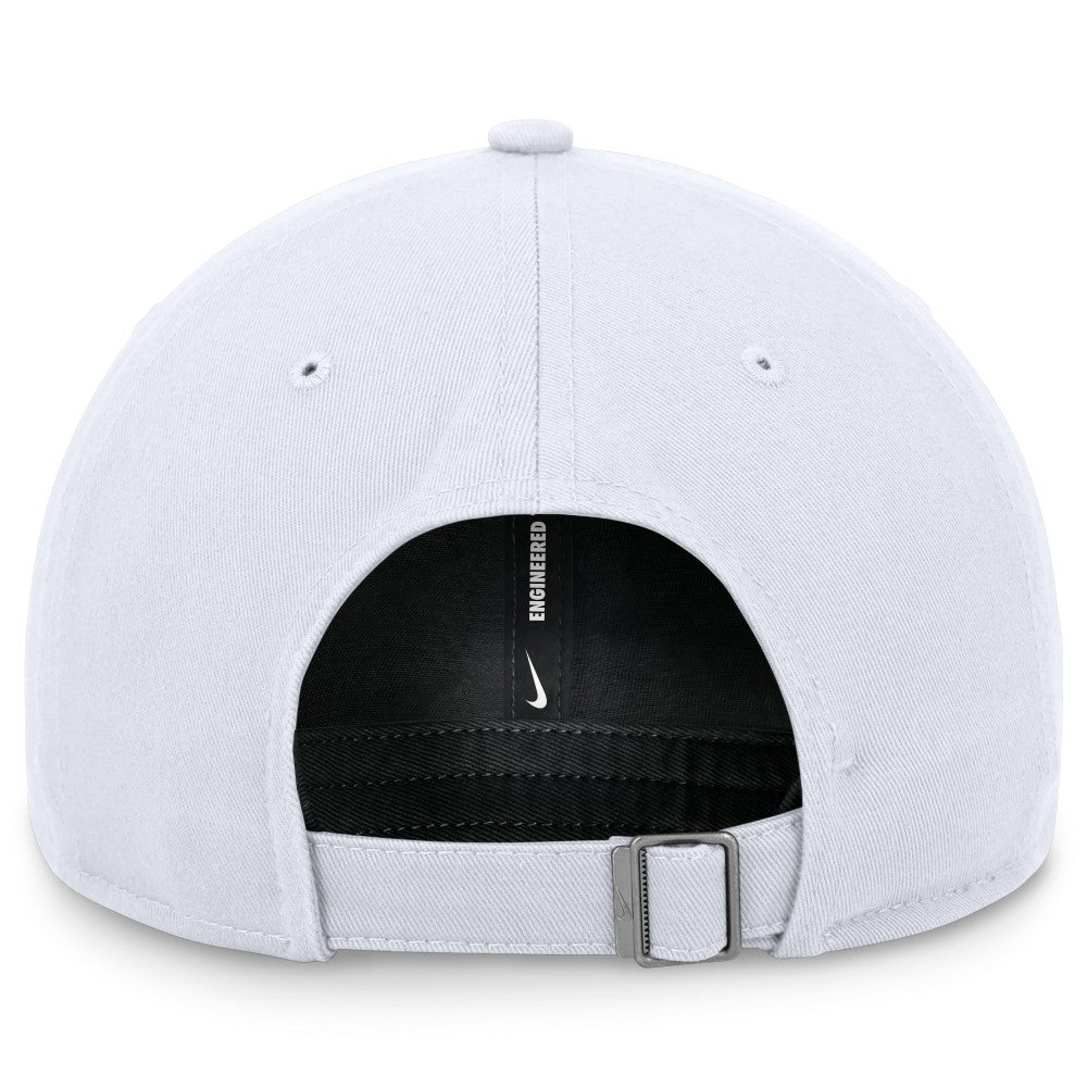 New York Yankees Nike Club Adjustable Hat - White Hats