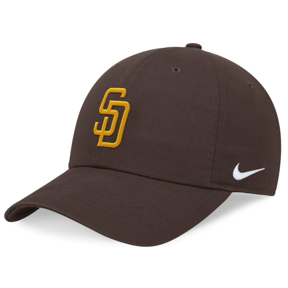 San Diego Padres Nike Club Adjustable Hat - Brown Hats