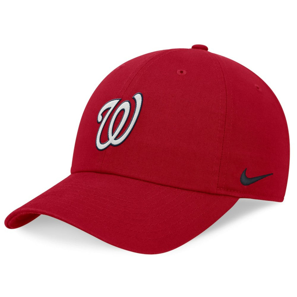 Washington Nationals Nike Club Adjustable Hat - Red Hats