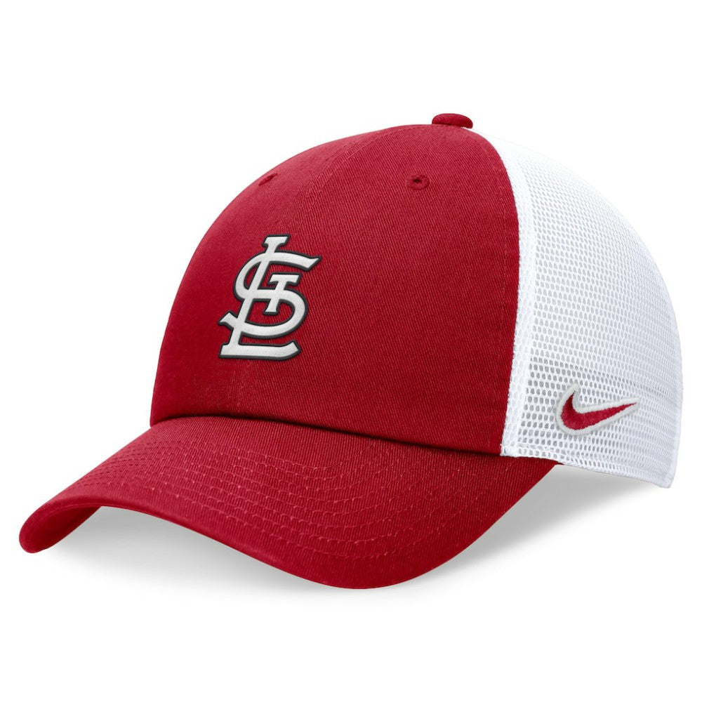 St. Louis Cardinals Nike Club Trucker Adjustable Hat - Red Hats