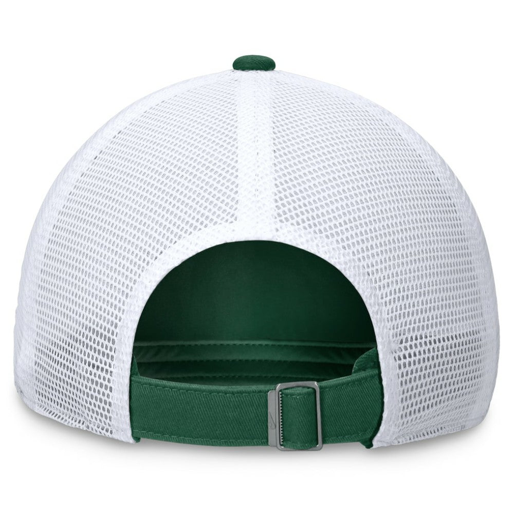 Athletics Nike Wordmark Adjustable Trucker Hat - Green Hats