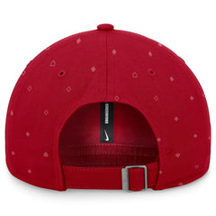 St. Louis Cardinals Nike Primetime Print Club Adjustable Hat - Red Hats