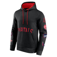 NHL Washington Capitals Fanatics Wild Winner Pullover Hoodie - Black