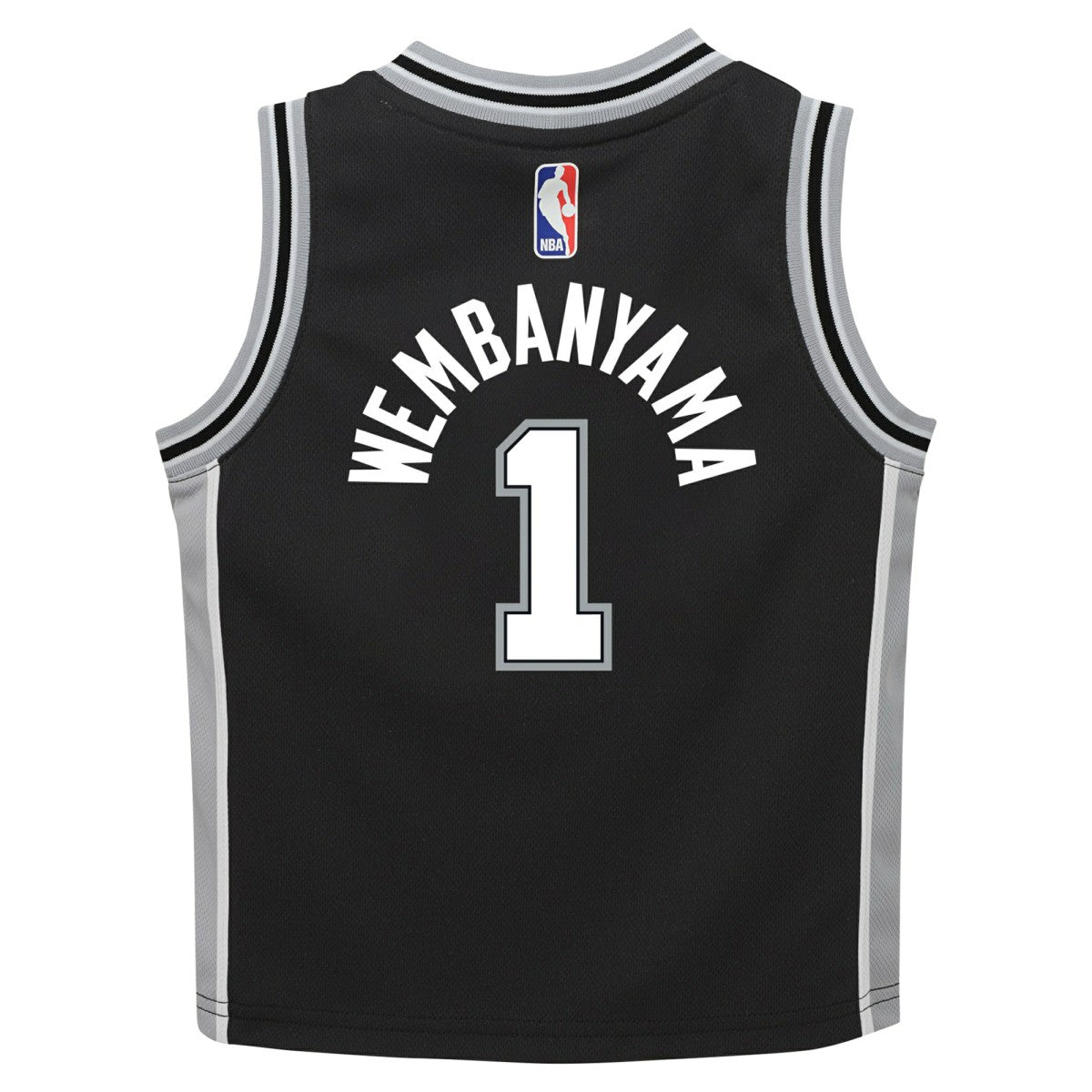 Victor Wembanyama San Antonio Spurs Preschool Swingman Player Jersey Icon Edition Black
