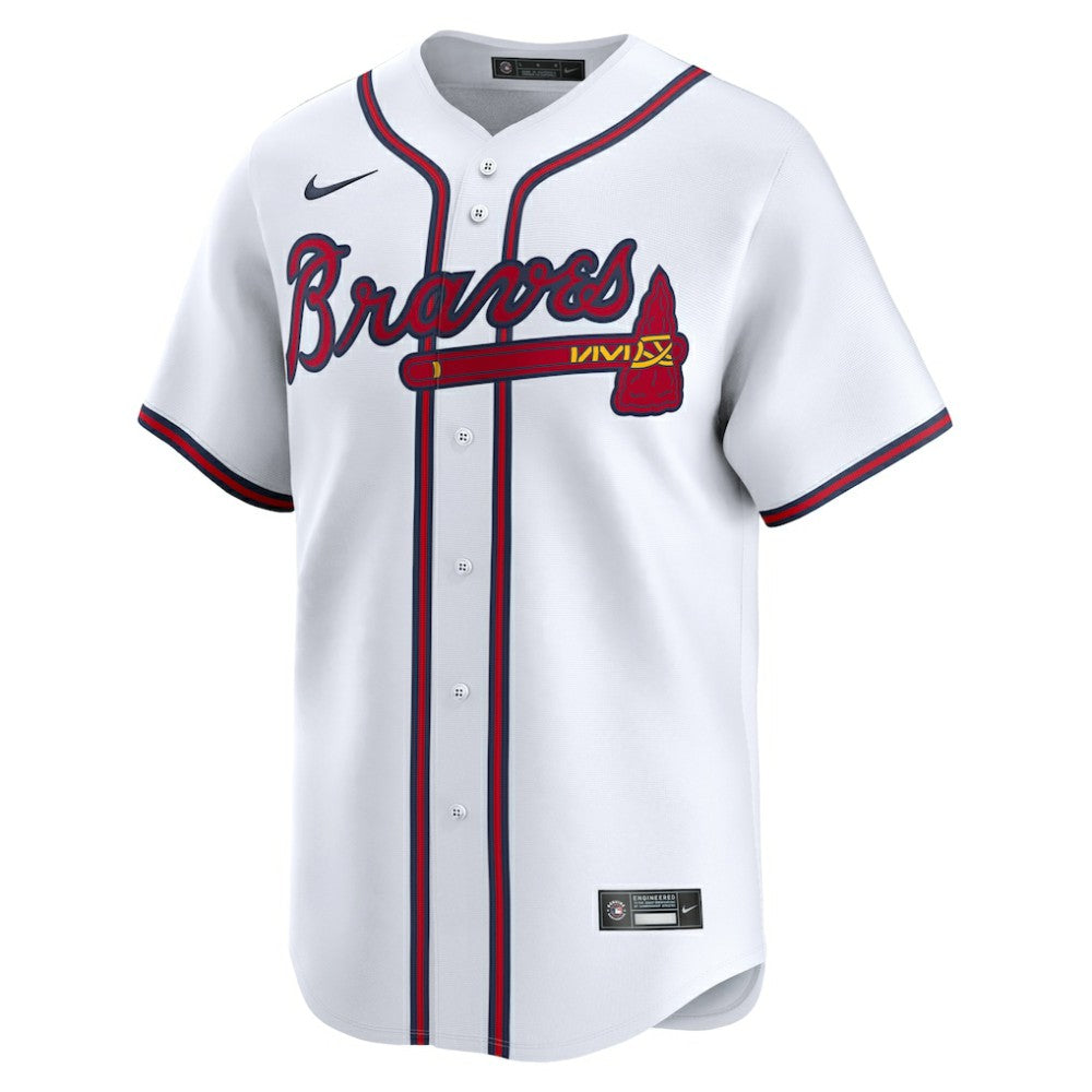 Spencer Strider Atlanta Braves Nike Home Limited Player Jersey - White Jerseys