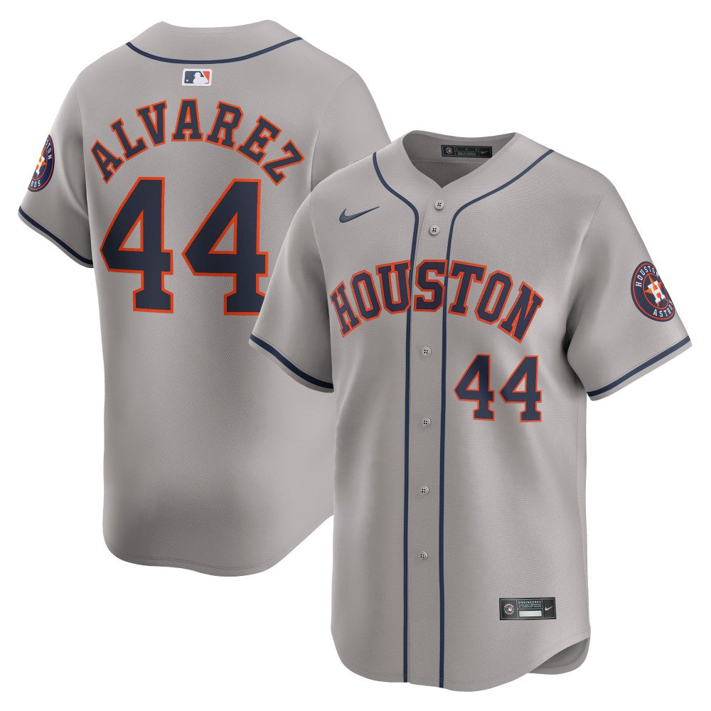 Yordan Alvarez Houston Astros Nike Away Limited Player Jersey - Gray Jerseys