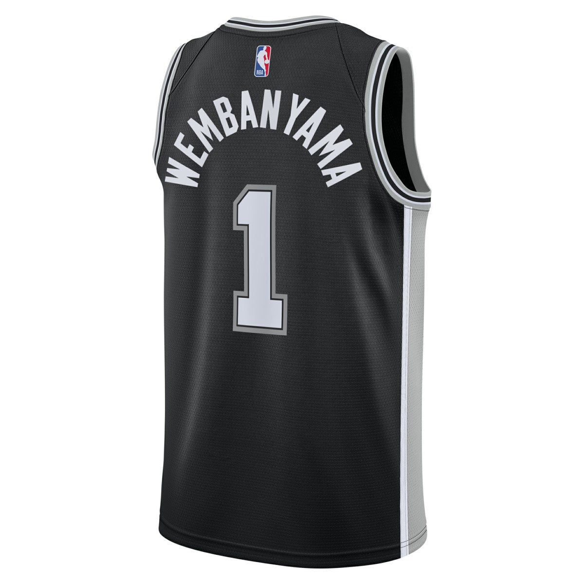 Victor Wembanyama San Antonio Spurs Youth Swingman Jersey Icon Edition Black