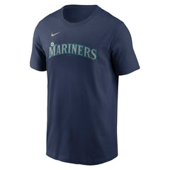 Cal Raleigh Seattle Mariners Nike Fuse Name & Number T-Shirt - Navy T-shirts