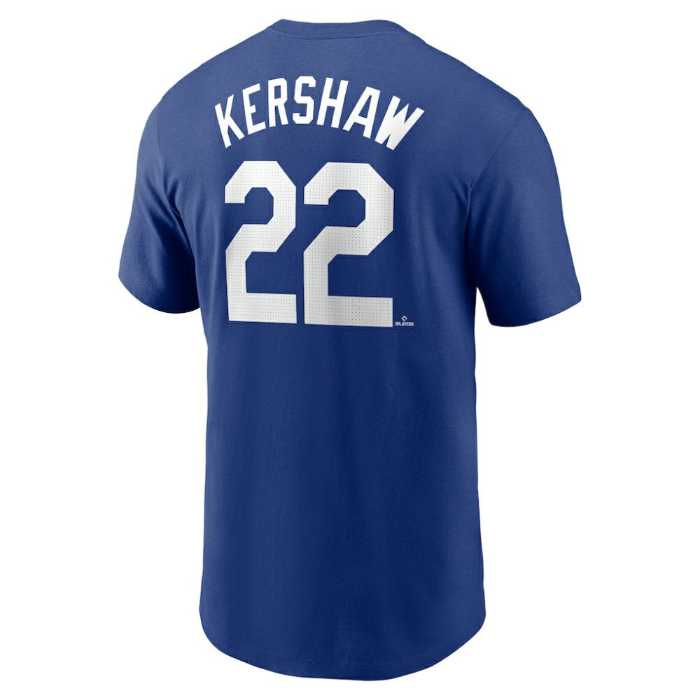 Clayton Kershaw Los Angeles Dodgers Nike Fuse Name & Number T-Shirt - Royal T-shirts
