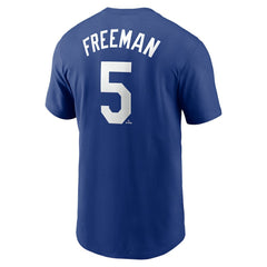 Freddie Freeman Los Angeles Dodgers Nike Fuse Name & Number T-Shirt - Royal T-shirts