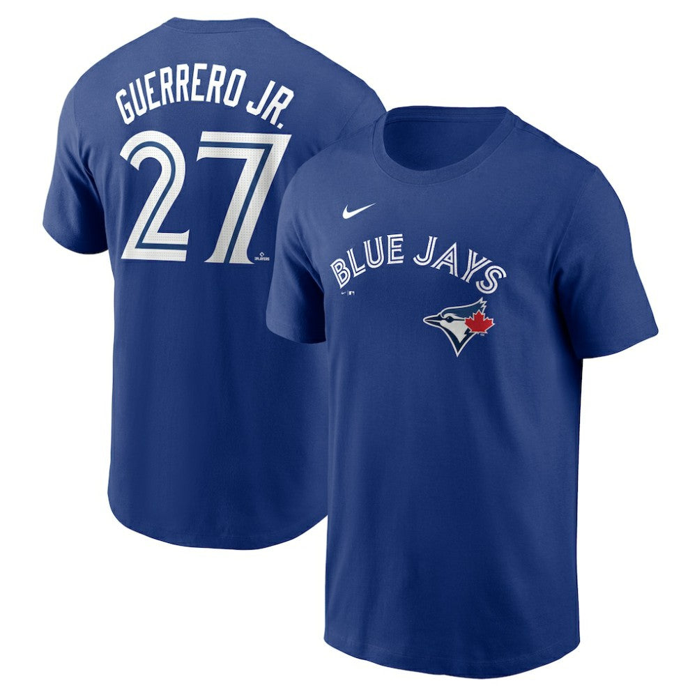 Vladimir Guerrero Jr. Toronto Blue Jays Nike Fuse Name & Number T-Shirt - Royal T-shirts
