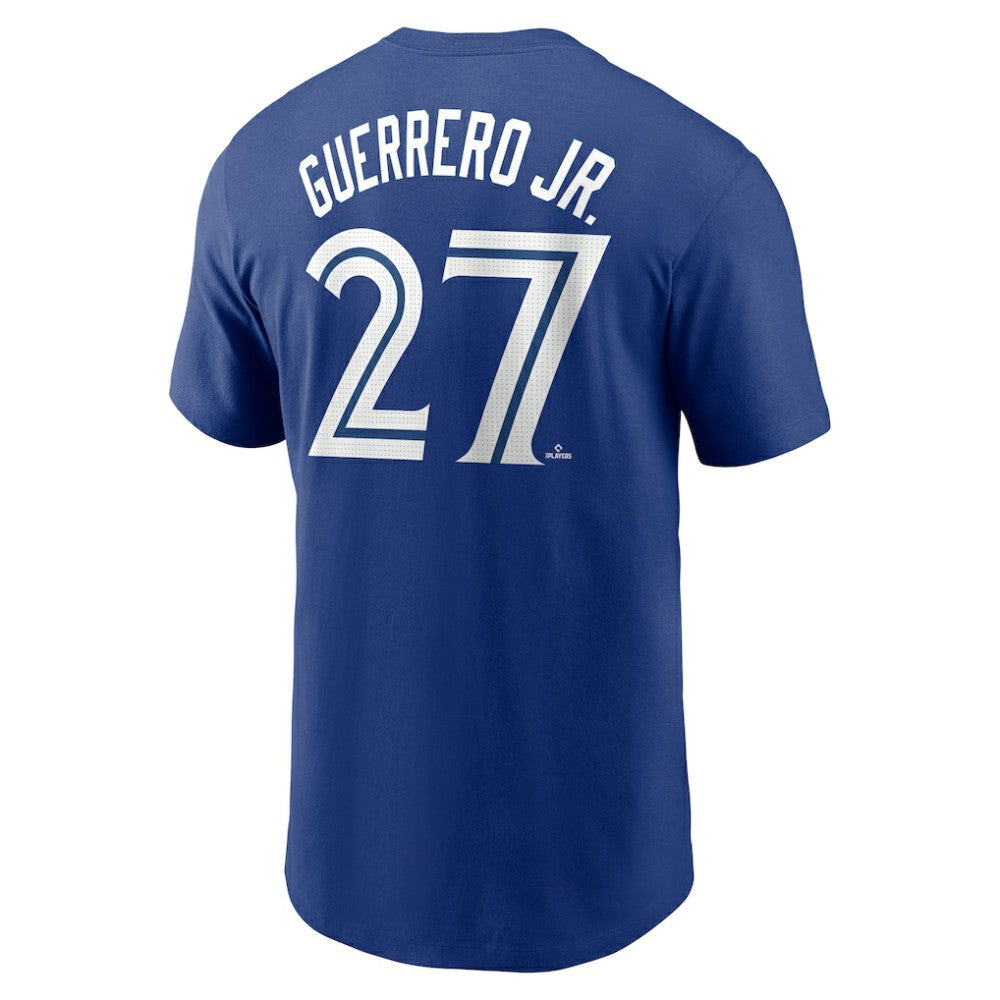 Vladimir Guerrero Jr. Toronto Blue Jays Nike Fuse Name & Number T-Shirt - Royal T-shirts