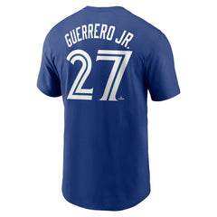Vladimir Guerrero Jr. Toronto Blue Jays Nike Fuse Name & Number T-Shirt - Royal T-shirts