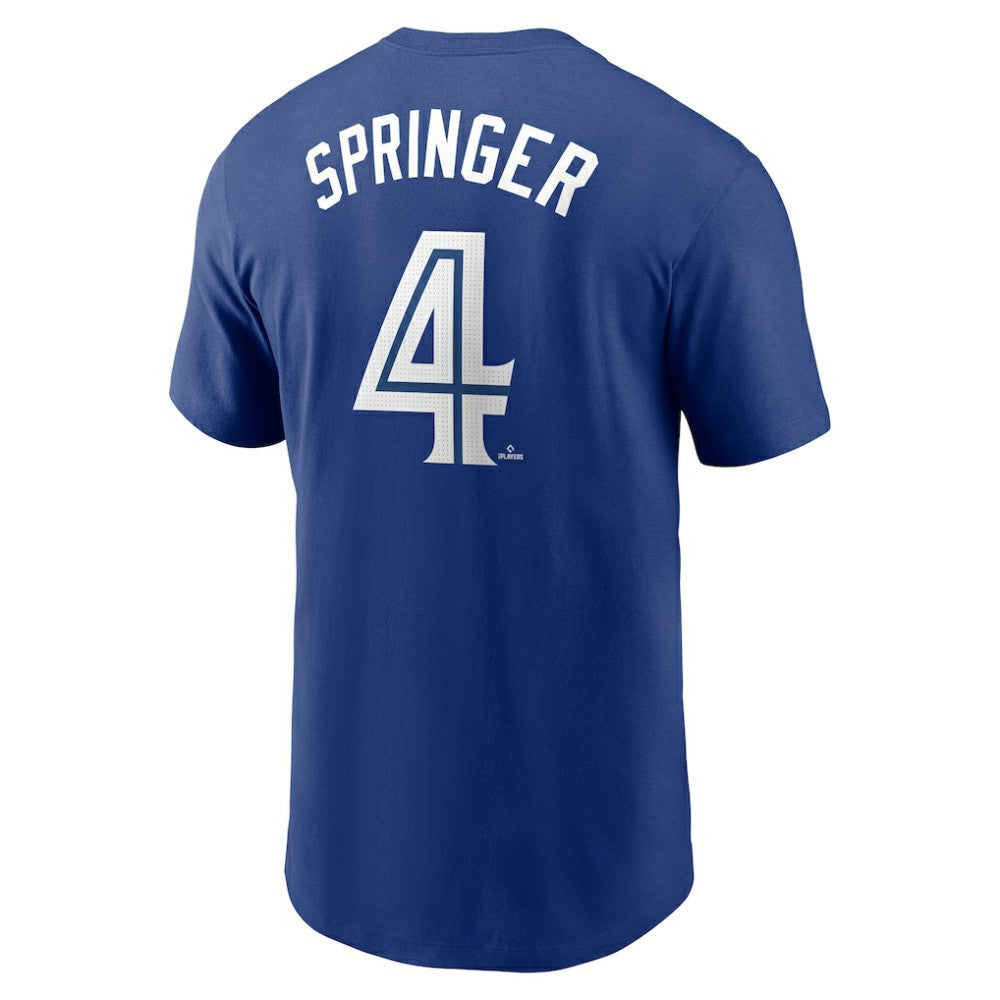 George Springer Toronto Blue Jays Nike Fuse Name & Number T-Shirt - Royal T-shirts