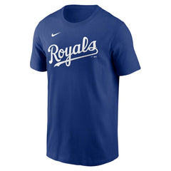 Salvador Perez Kansas City Royals Nike Fuse Name & Number T-Shirt - Royal T-shirts