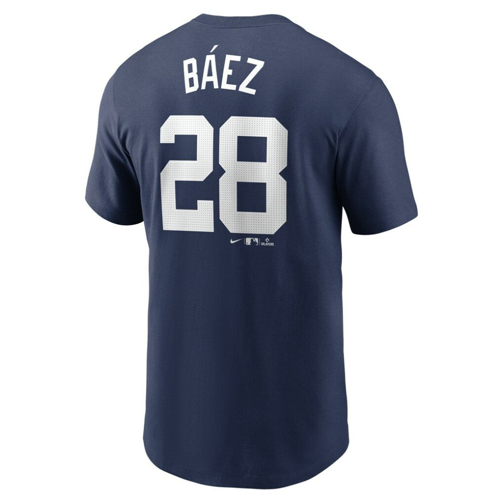 Javier Báez Detroit Tigers Nike Fuse Name & Number T-Shirt - Navy T-shirts