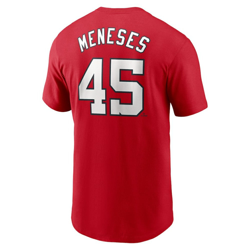 Joey Meneses Washington Nationals Nike Fuse Name & Number T-Shirt - Red T-shirts