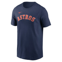 Jose Altuve Houston Astros Nike Fuse Name & Number T-Shirt - Navy T-shirts