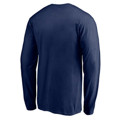 Minnesota Timberwolves Team Arch Knockout Long Sleeve T-Shirt Navy