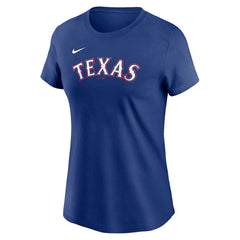 Corey Seager Texas Rangers Nike Women's Cooperstown Collection Fuse Name & Number T-Shirt - Royal T-shirts