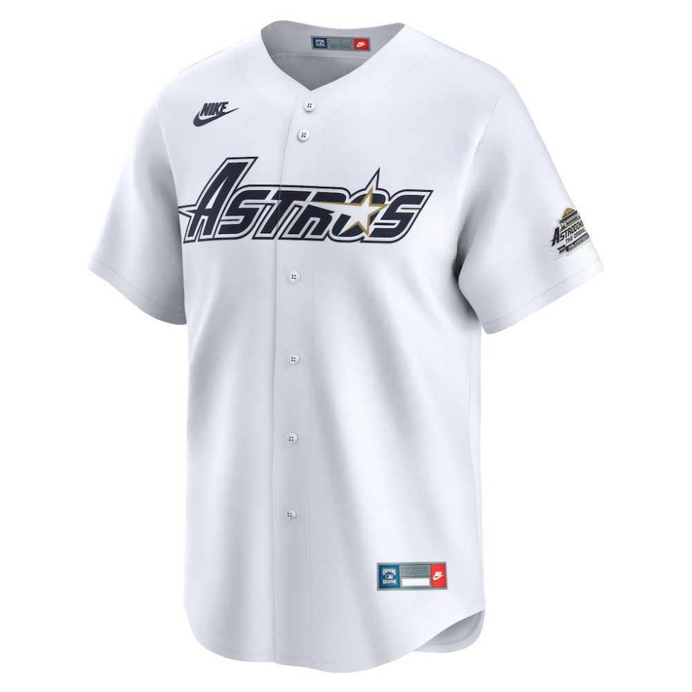Craig Biggio Houston Astros Nike Throwback Cooperstown Collection Limited Jersey - White Jerseys