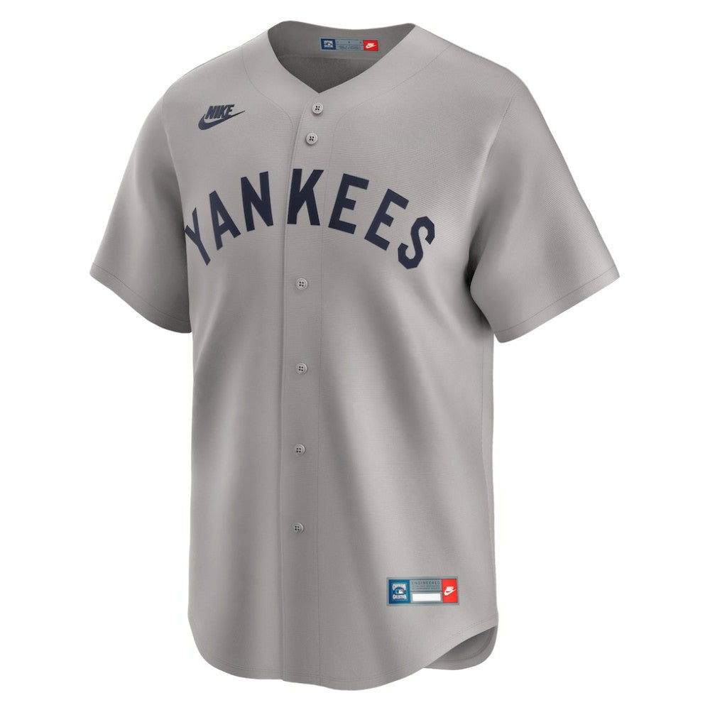 Mickey Mantle New York Yankees Nike Throwback Cooperstown Collection Limited Jersey - Gray Jerseys