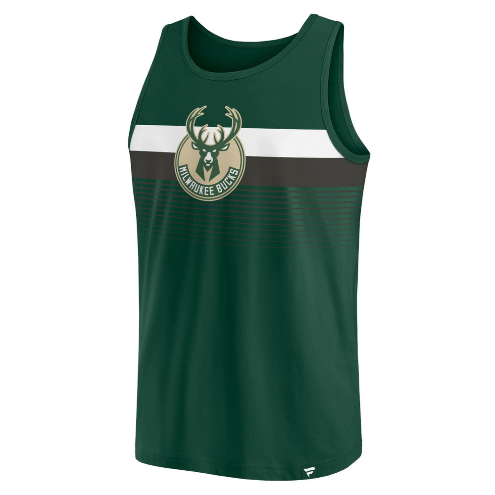 Milwaukee Bucks Wild Game Tank Top Hunter Green