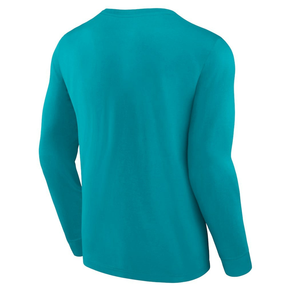 Charlotte Hornets Baseline Long Sleeve T-Shirt Teal
