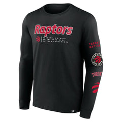 Toronto Raptors Baseline Long Sleeve T-Shirt Black
