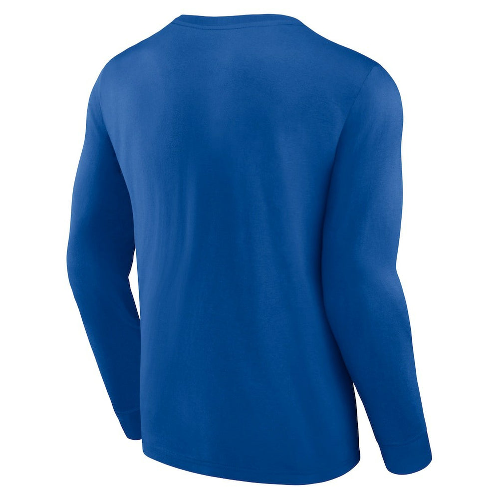 Golden State Warriors Baseline Long Sleeve T-Shirt Royal