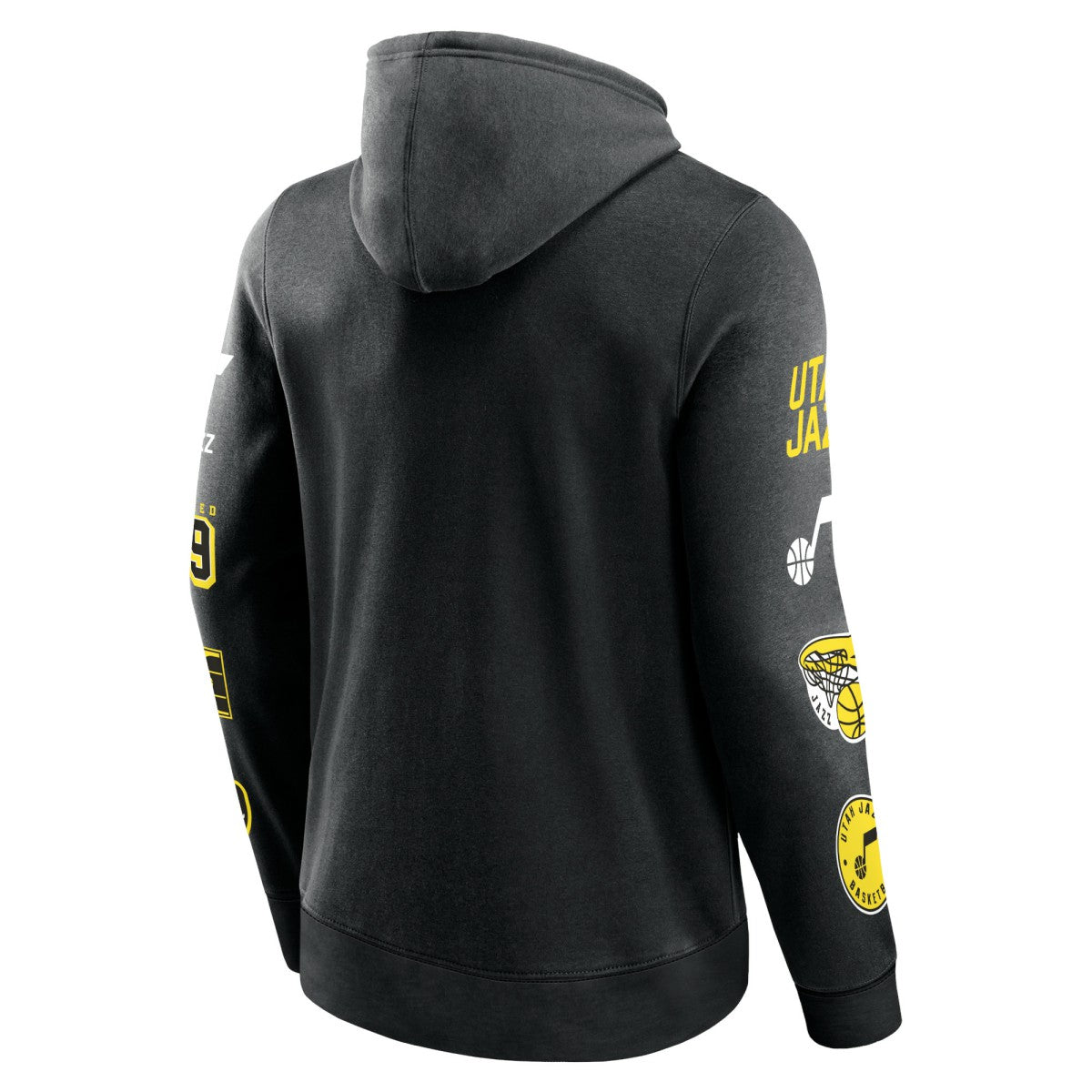 Utah Jazz Home Court Pullover Hoodie Black