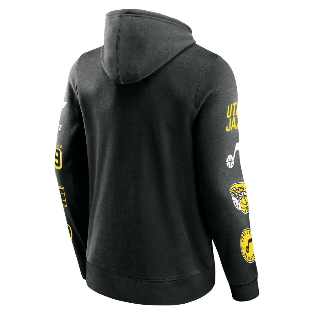 Utah Jazz Home Court Pullover Hoodie Black
