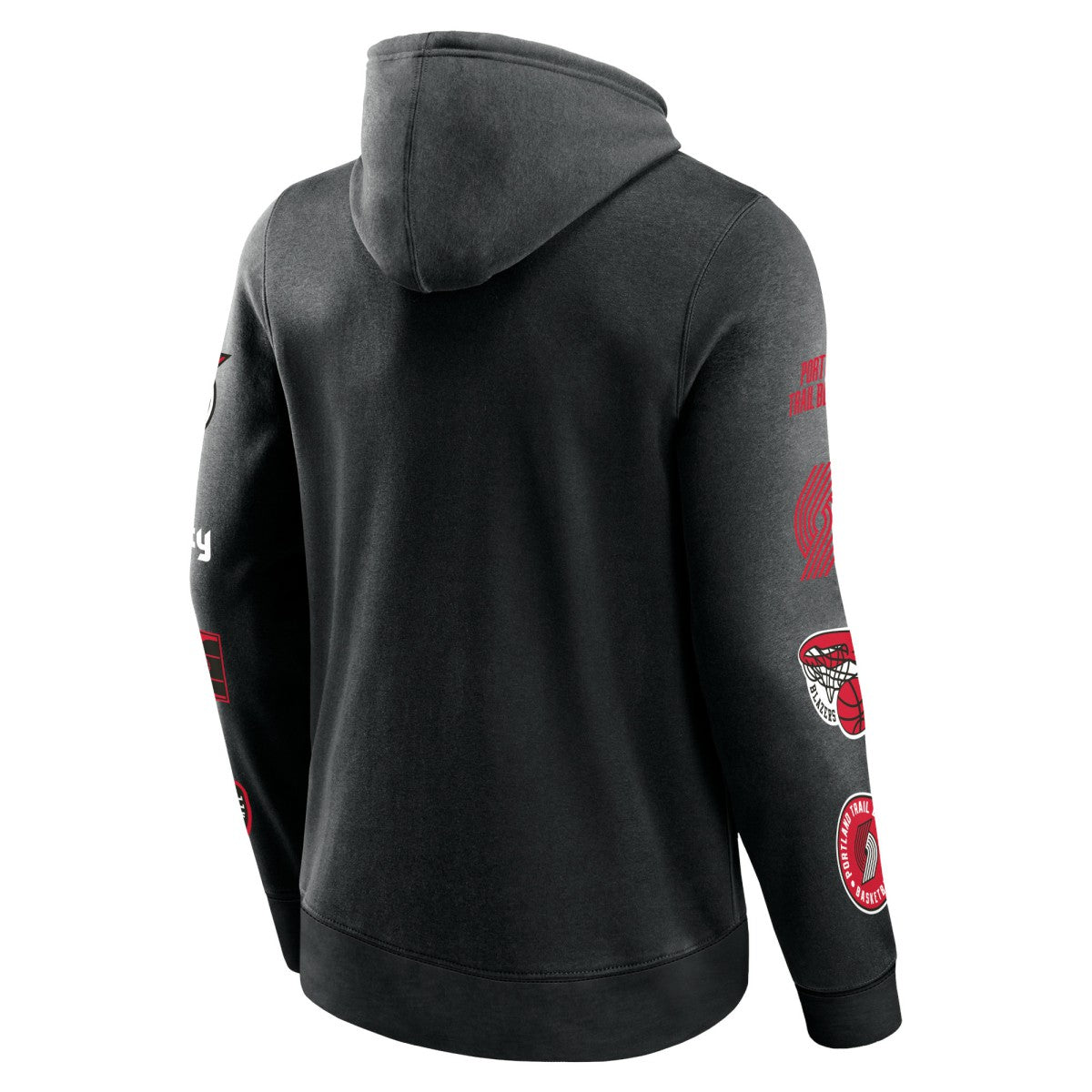 Portland Trail Blazers Home Court Pullover Hoodie Black
