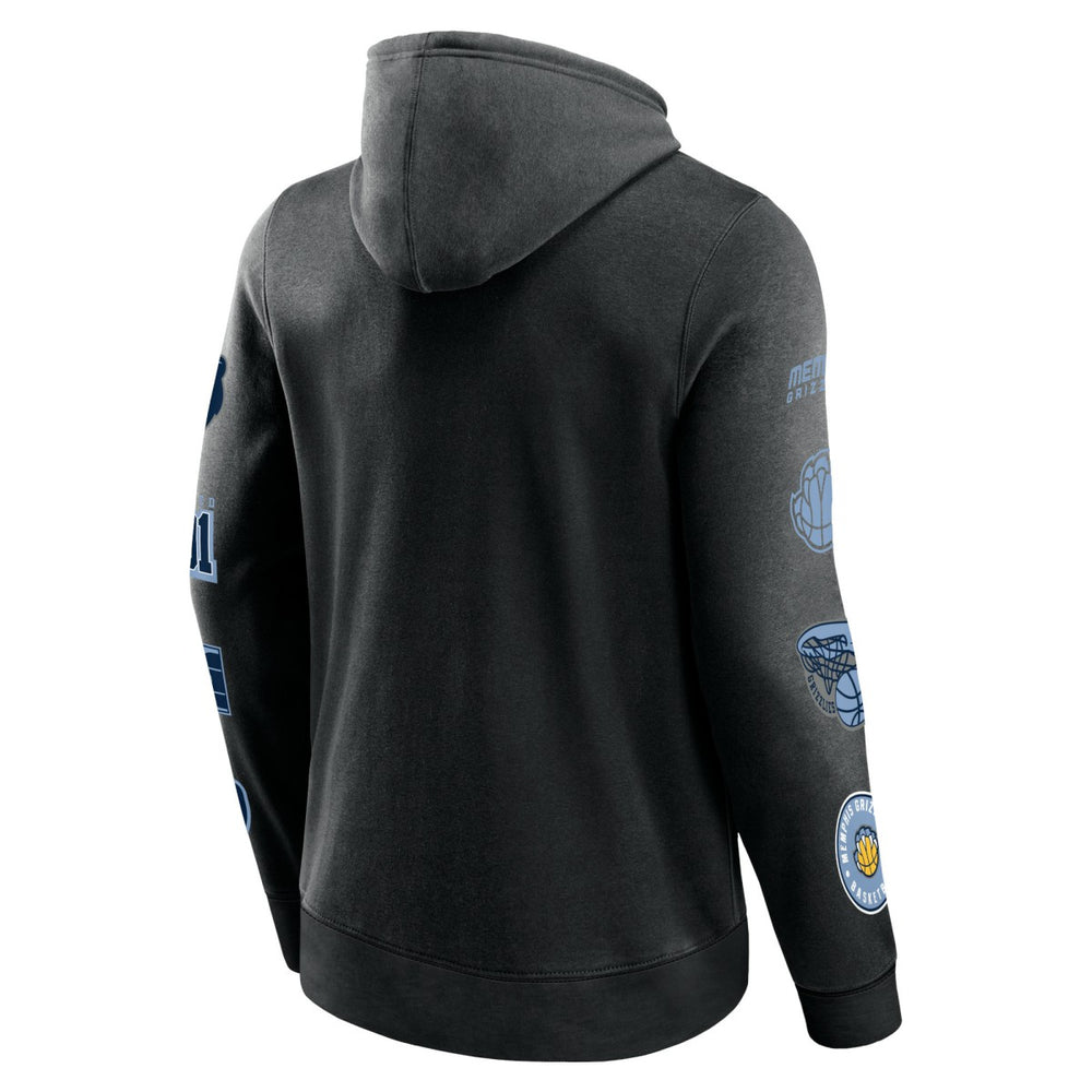 Memphis Grizzlies Home Court Pullover Hoodie Black